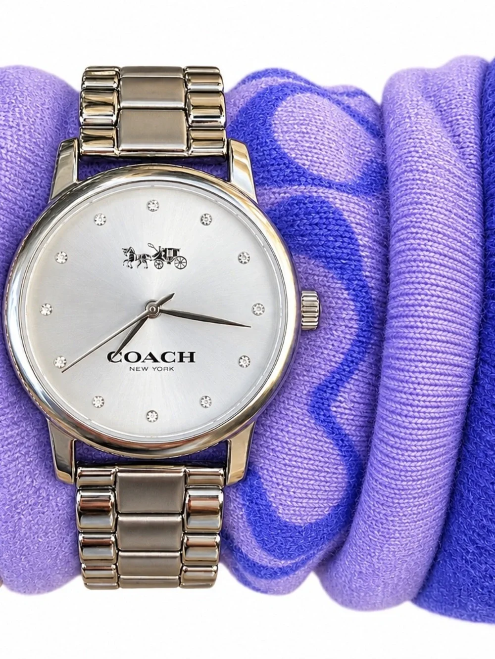 Coach Silver Stainless Steel Women's Watch